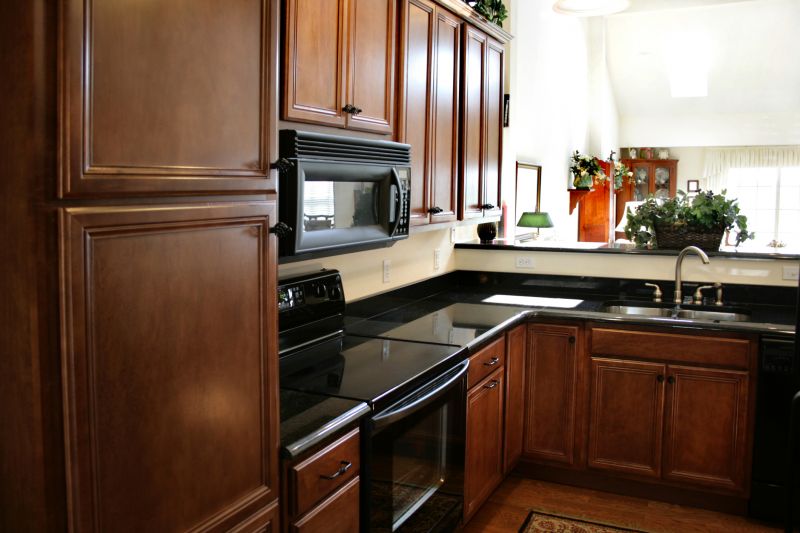 Built In Cabinetry Staining in Lafayette, IN