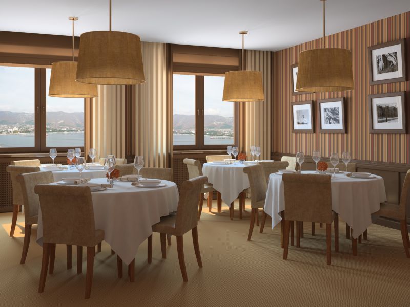 Finished Restaurant Interior