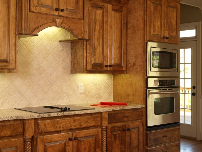 Oak Cabinet Refinishing in Bloomington, IN